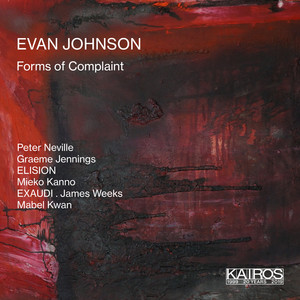Evan Johnson: Forms of Complaint Evan Johnson: Forms of Complaint